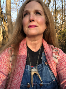 Warrior Leaf Reclaimed Deer Antler Necklace - Hawkeye Jewelry