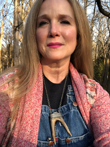 Warrior Leaf Reclaimed Deer Antler Necklace - Hawkeye Jewelry