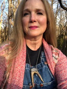 Warrior Leaf Reclaimed Deer Antler Necklace - Hawkeye Jewelry