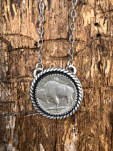 Load image into Gallery viewer, Buffalo Nickel Indian Head Necklace MADE TO ORDER - Hawkeye Jewelry
