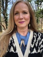 Load image into Gallery viewer, Benevolence Reclaimed Deer Antler Necklace - Hawkeye Jewelry
