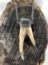 Load image into Gallery viewer, Benevolence Reclaimed Deer Antler Necklace - Hawkeye Jewelry
