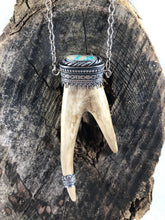 Load image into Gallery viewer, Benevolence Reclaimed Deer Antler Necklace - Hawkeye Jewelry
