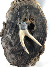 Load image into Gallery viewer, Compassion Reclaimed Deer Antler Necklace - Hawkeye Jewelry
