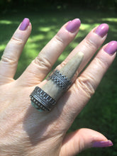 Load image into Gallery viewer, Valor Crown Reclaimed Deer Antler Ring - Hawkeye Jewelry
